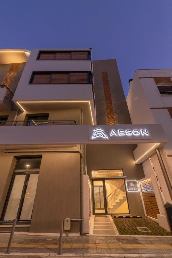 Aeson Premium Living Aparthotel Volos Bagian luar foto