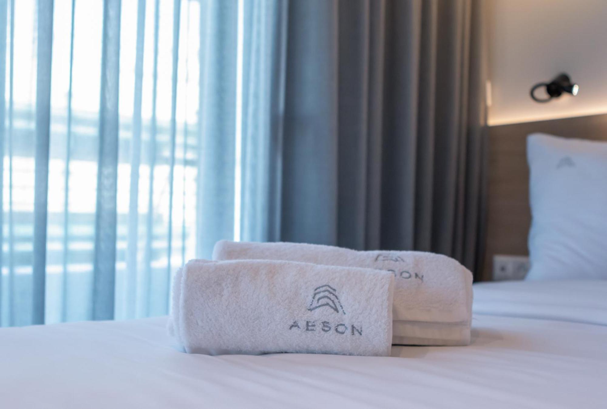 Aeson Premium Living Aparthotel Volos Bagian luar foto