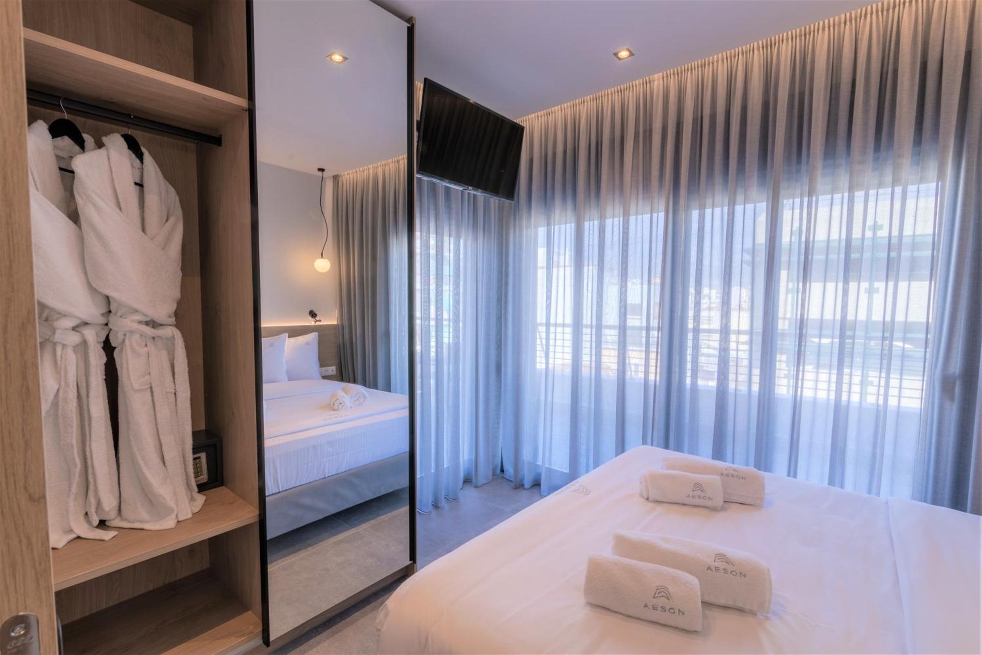 Aeson Premium Living Aparthotel Volos Bagian luar foto