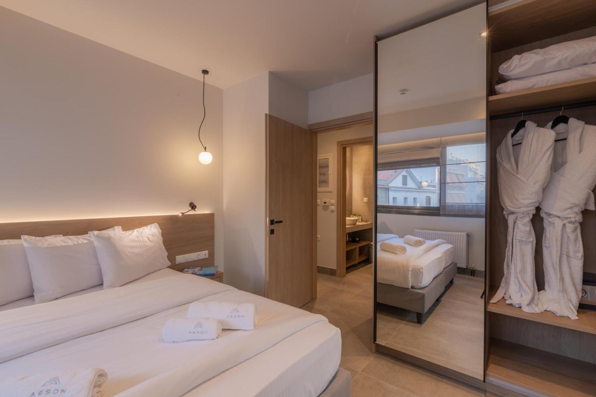 Aeson Premium Living Aparthotel Volos Bagian luar foto