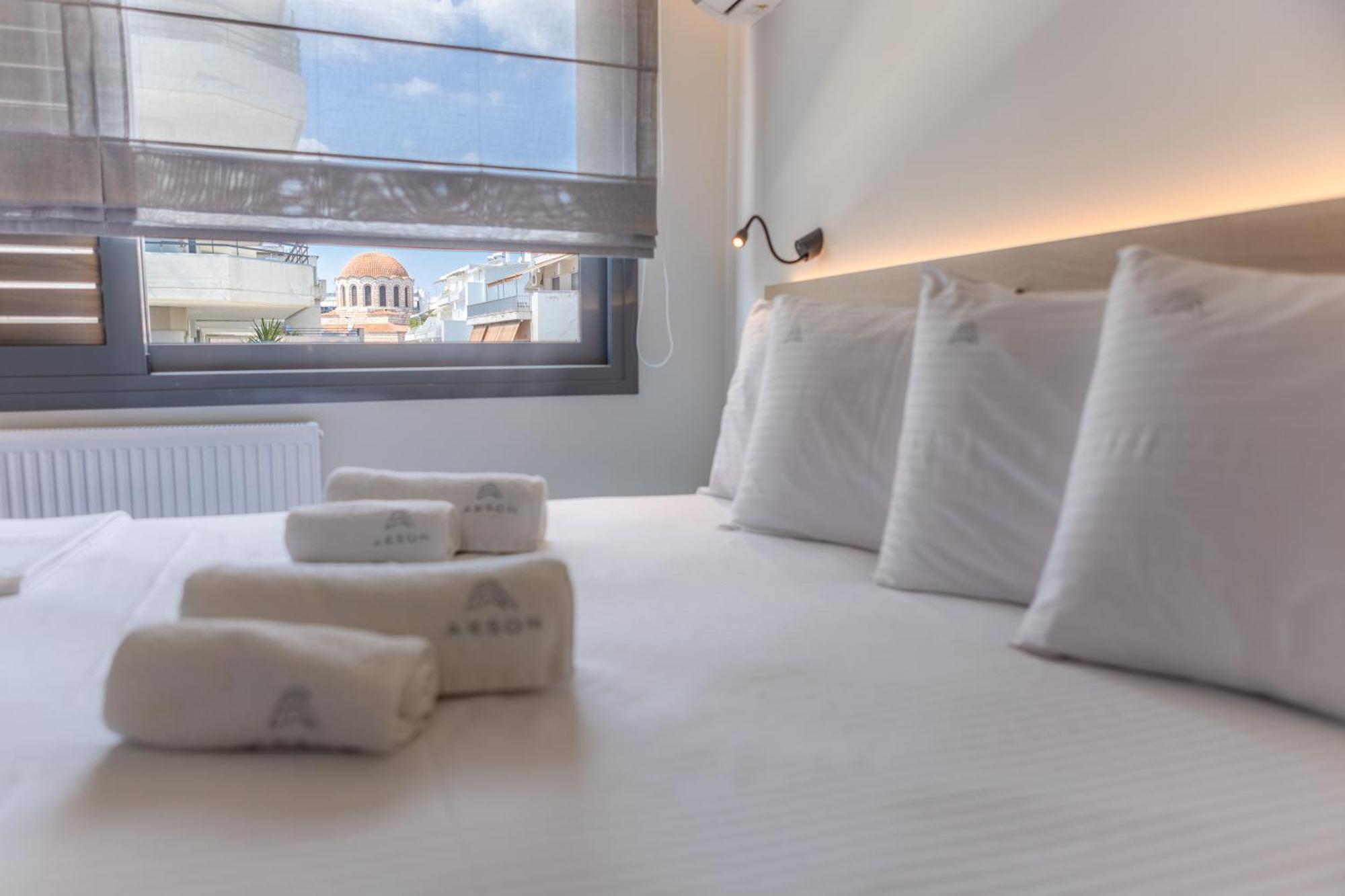 Aeson Premium Living Aparthotel Volos Bagian luar foto